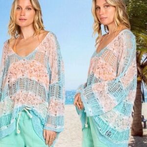 POL Whatever You Like Loose Knit Pullover Sweater - NWOT - Small